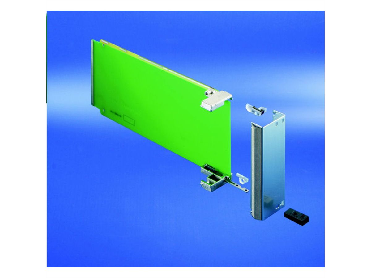 SCHROFF Frontplatten für Modul mit Pull-Griff-Mechanik, PIGMG AMC.0 R2.0RC1.2 - FRONTPLATTE FS D ALU