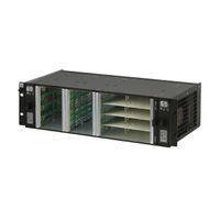 SCHROFF System, 3 HE, für 2 Single und 4 Double (8 Single) Full-size-AdvancedMC-Module - MTCA SYST.3HE 3X24TE 215T