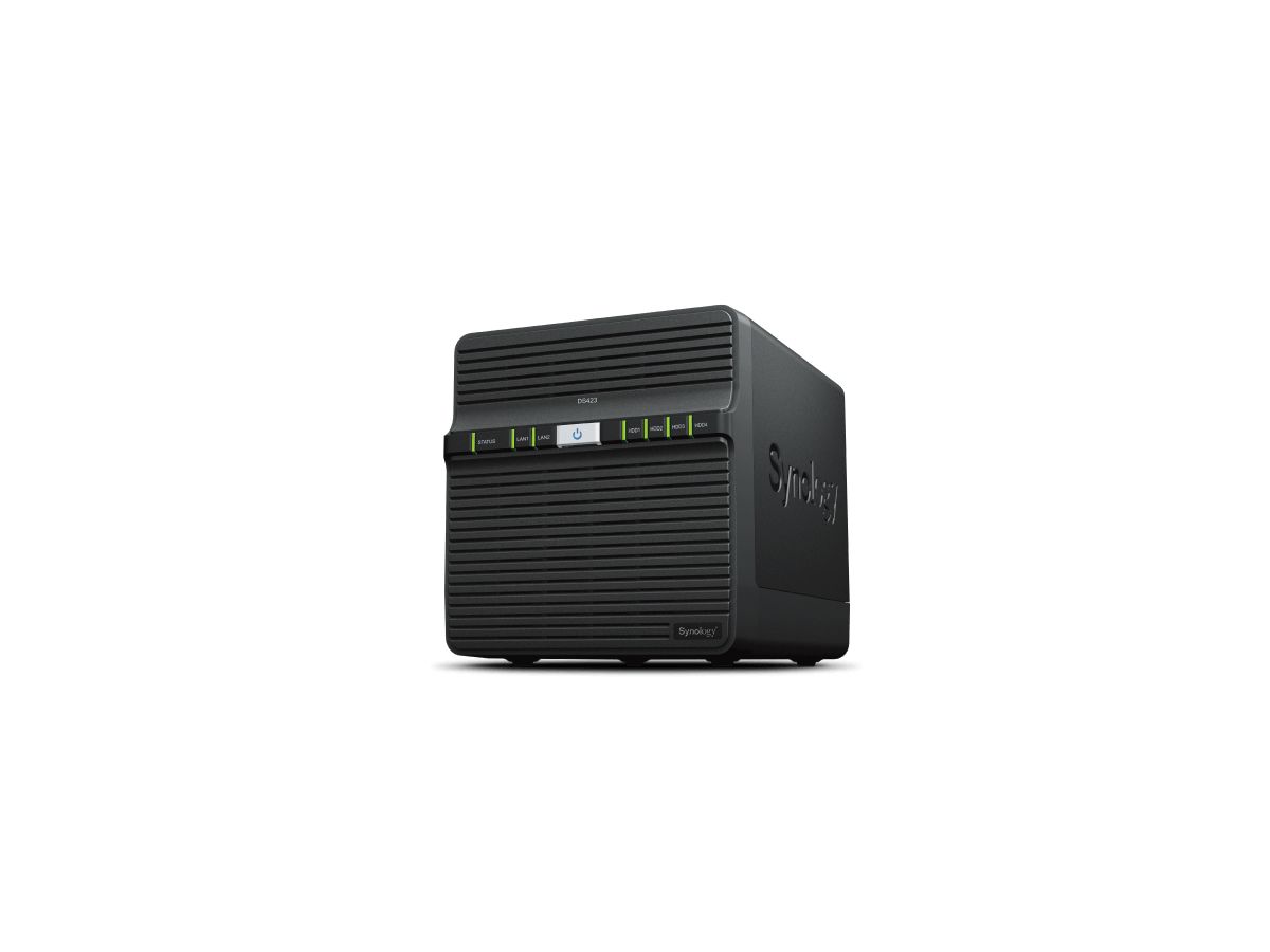 Synology DiskStation DS423 NAS & Speicherserver Realtek RTD1619B 2 GB DDR4 DiskStation Manager Schwarz