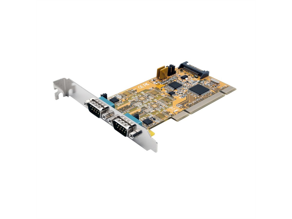 EXSYS EX-42032 2S RS-232/422/485 PCI Karte FTDI Chip-Set