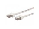 METZ CONNECT Patchkabel Kat.6 (Class E) S/FTP, Ultraflex500 VoIP, AWG 26, LSOH, weiß, 5 m