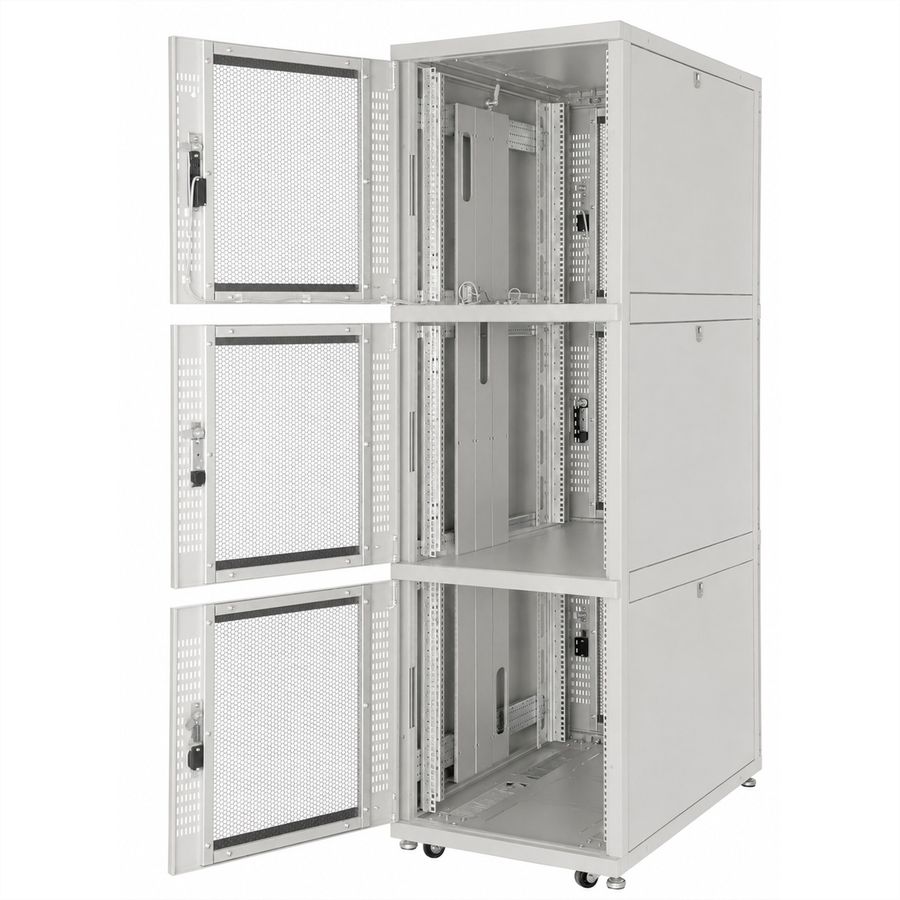 ROLINE Colocation-Schrank 42HE 800x1000mm, 3-Fächer, grau