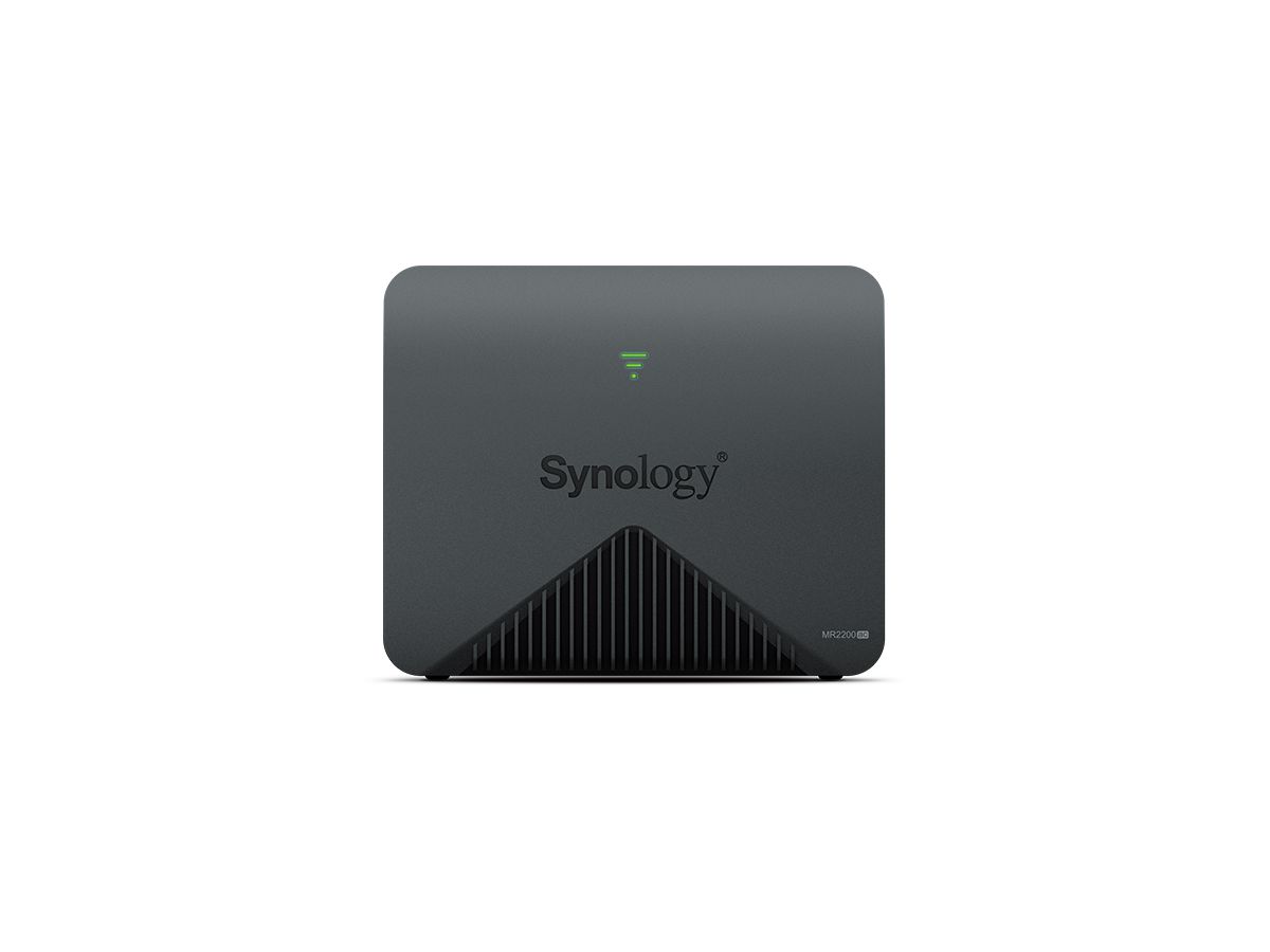 Synology MR2200AC WLAN-Router Gigabit Ethernet Dual-Band (2,4 GHz/5 GHz) Schwarz