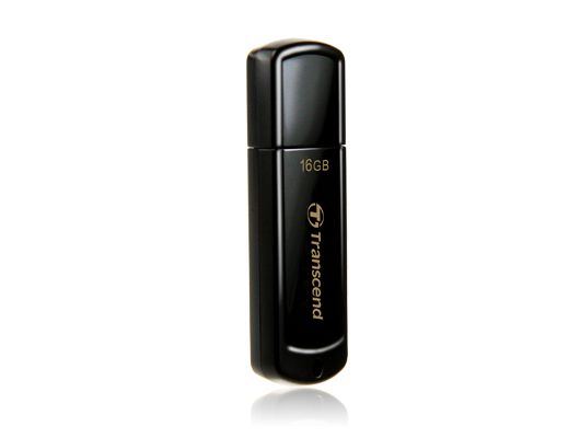 Transcend JetFlash 350 USB-Stick 16 GB USB Typ-A 2.0 Schwarz