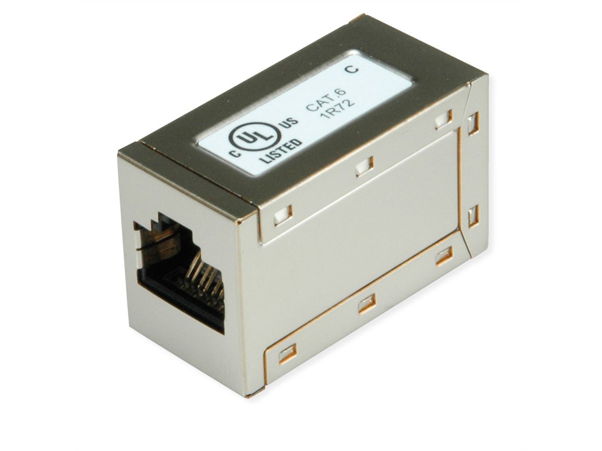 ROLINE RJ-45 Kupplungen geschirmt, Cat.6 (Class E), 25er Pack