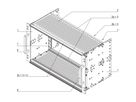 SCHROFF Bausatz, EN 50155, geschirmt, für CompactPCI Anwendungen - BGTR PRO IEEE 6HE 84TE 235T