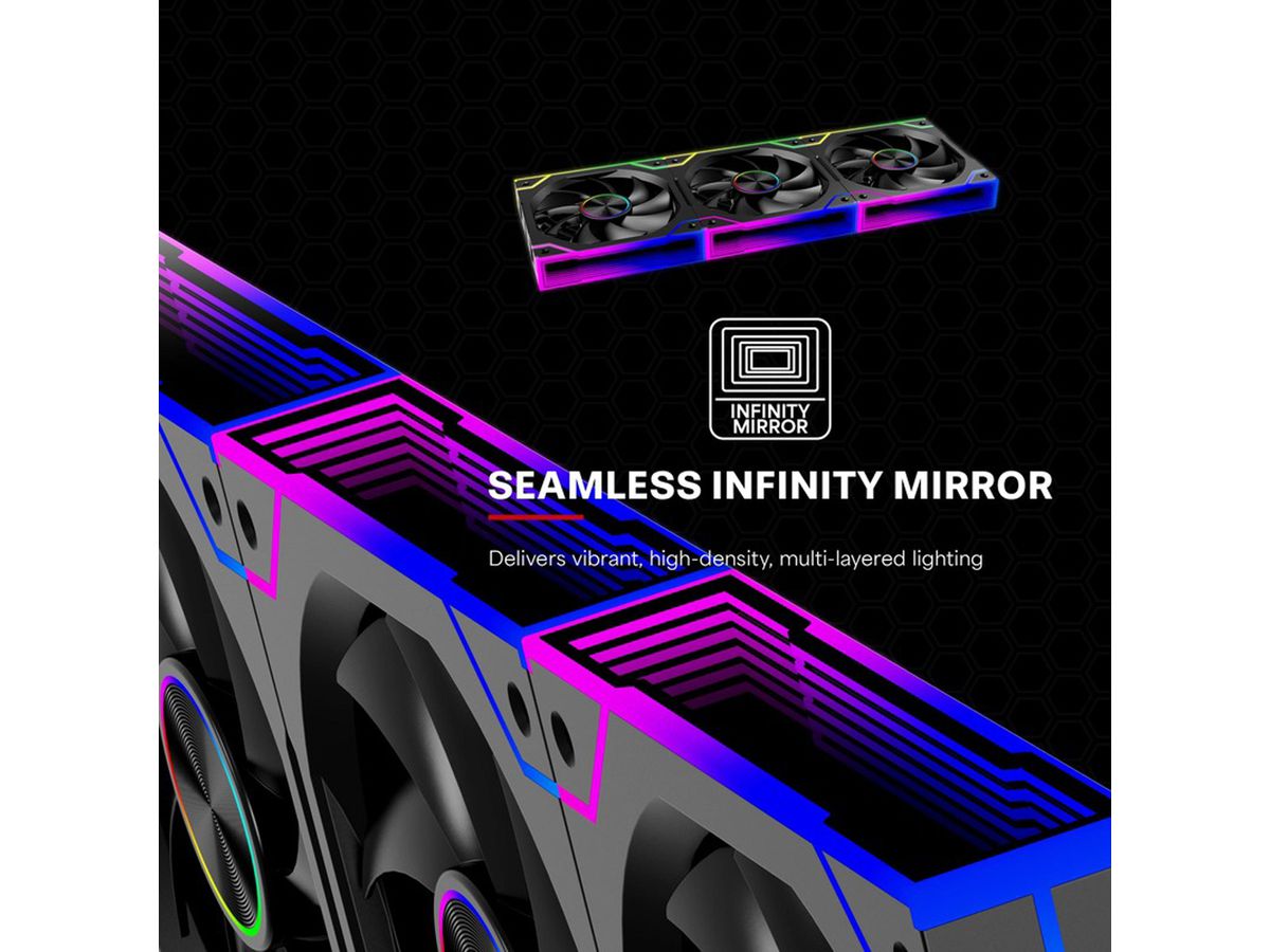 XILENCE Gaming Series XF072 ARGB Lüfter 3er Pack, XPF360.ARGB