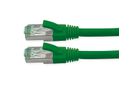 ROLINE RM Patchkabel Kat.6A S/FTP (PiMF), grün, 10 m