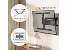 VALUE TV-Wandhalterung, ultra-slim, 43-90 Zoll, bis 50 kg