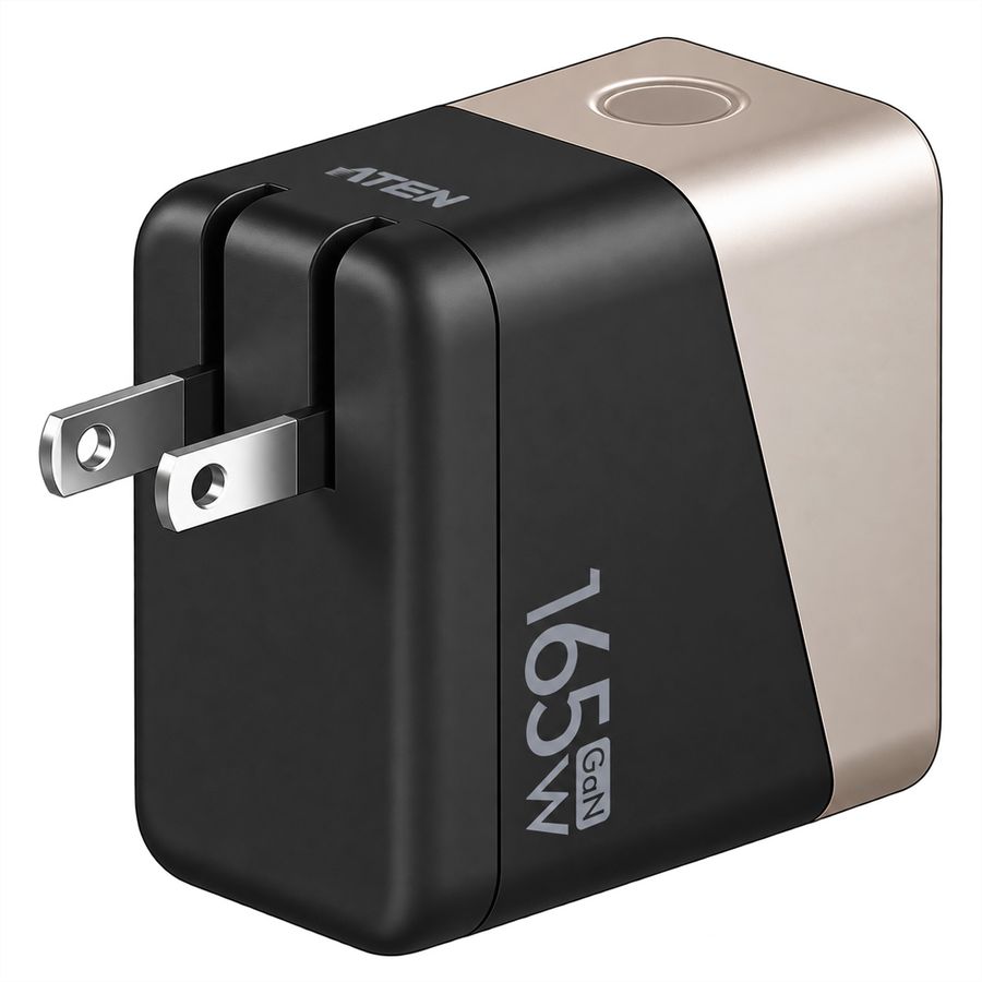 ATEN UP5165 165W 4P Smart Display Charger, GaN, 165W