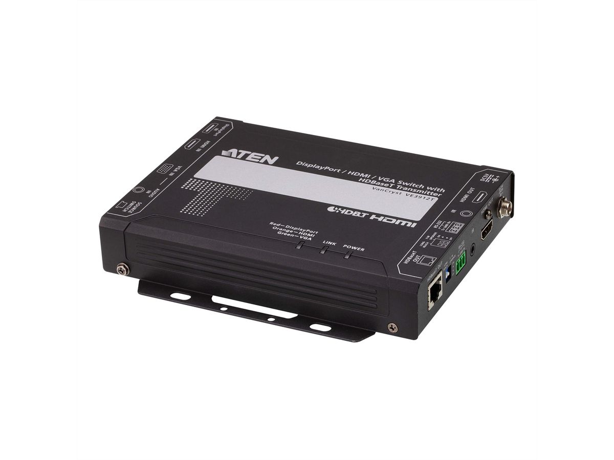 ATEN VE3912T DP/HDMI/VGA Switch HDBaseT Extender