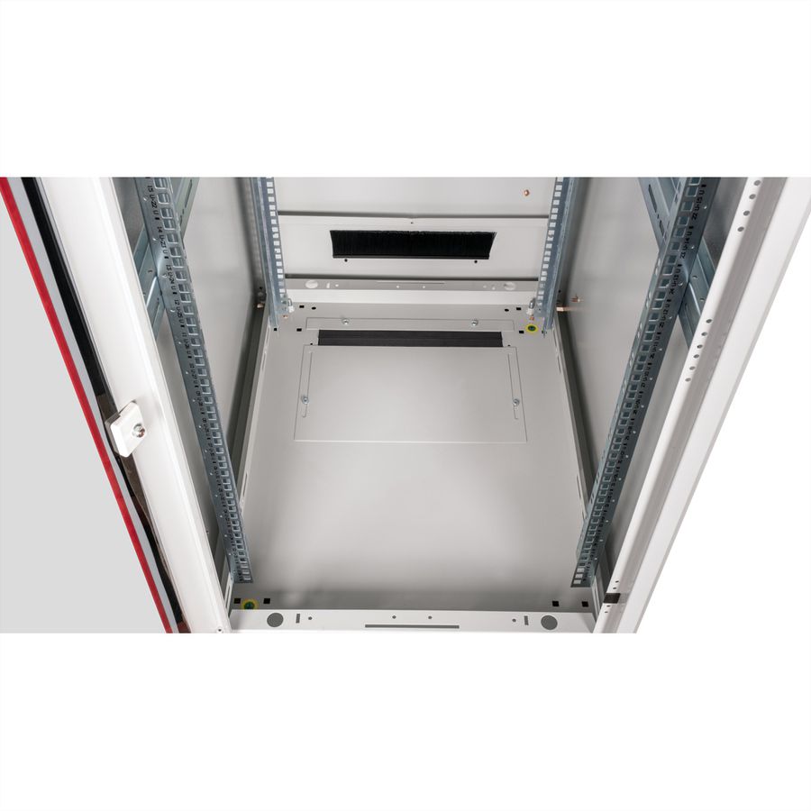ROLINE 19-Zoll Netzwerkschrank Pro 36 HE, 600x800 BxT Glastür grau