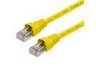 TELEGÄRTNER Patchkabel S/FTP, Kat.6A, LSOH, gelb, 1,5 m