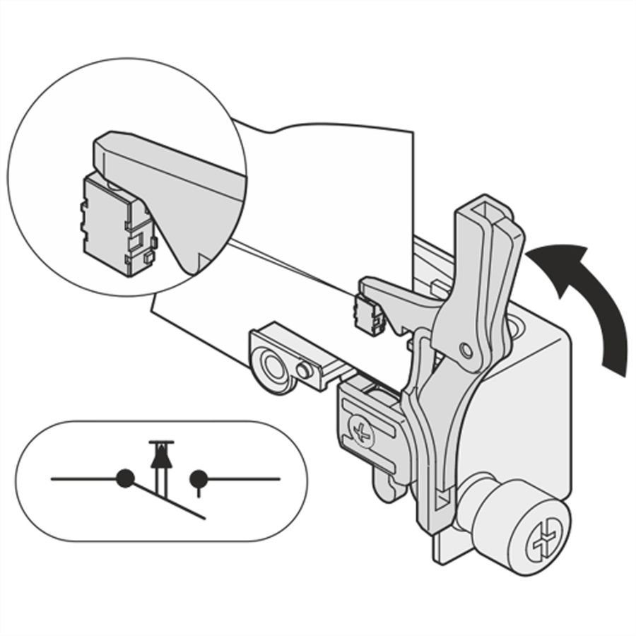 SCHROFF Mikroschalter für Carrier (Mid-size-AdvancedMC-Module) - MICRO SCHALTER SDS001 10STK
