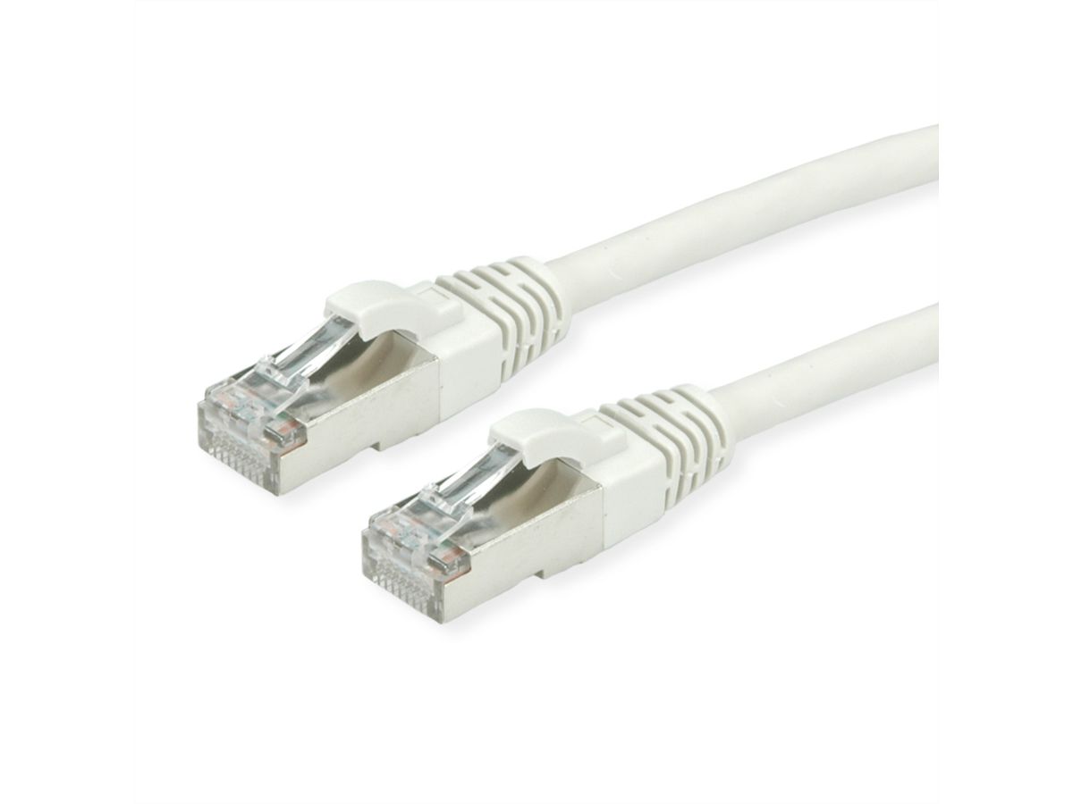 ROLINE S/FTP-Kabel Kat.7, LSOH, mit RJ-45 Steckern (500 MHz / Class EA), grau, 2 m