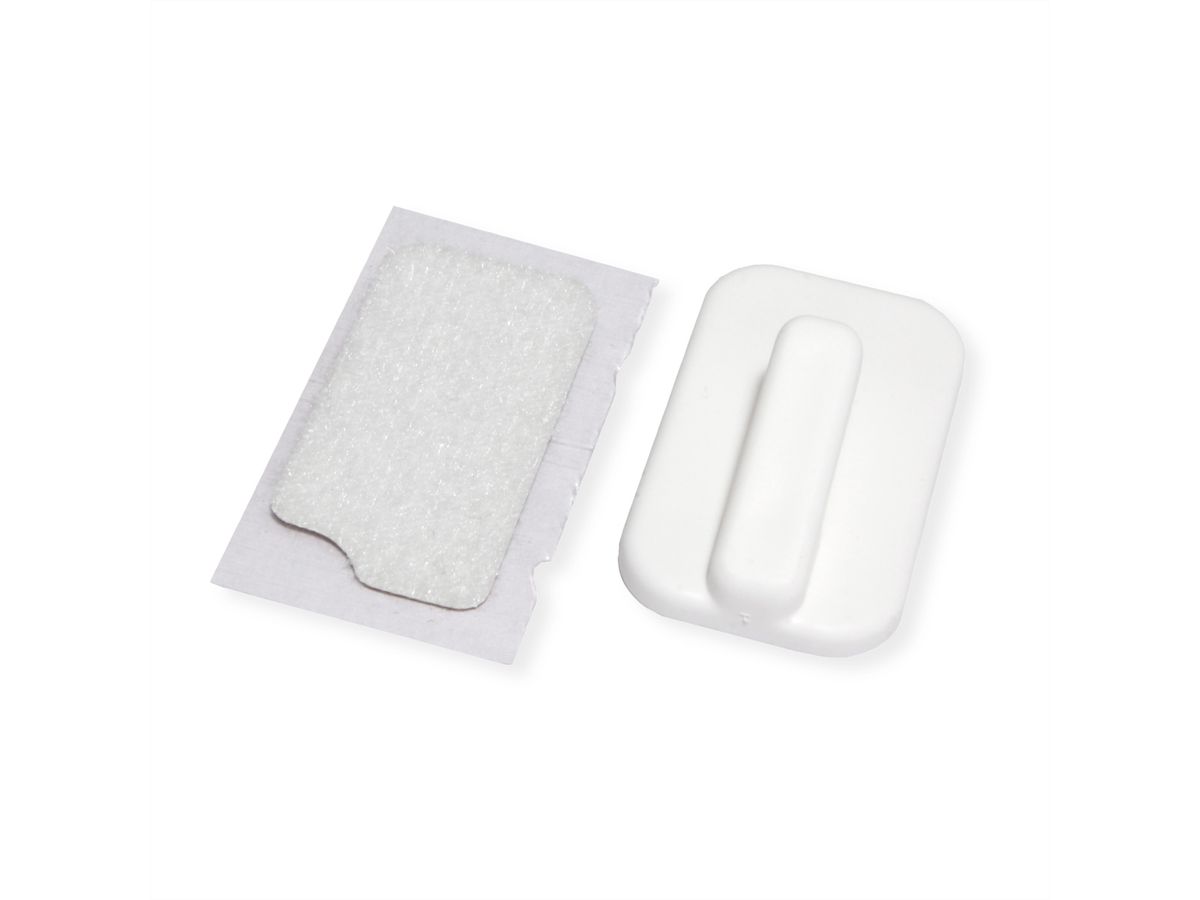 VELCRO® HANGables Mikro-Klebe-Haken 225g, 8 St. wiederablösbar, weiß