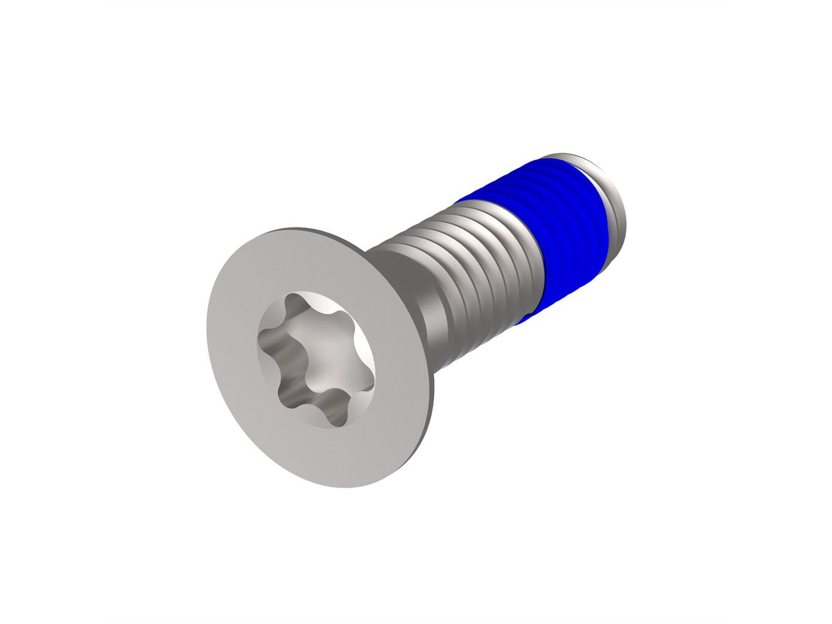 SCHROFF Senkkopfschrauben Torx M4x14mm, 100Stück