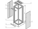 SCHROFF 19"-Schrank ohne Front- und Rücktür - EUROR.19"34HE 600B 800T 7021