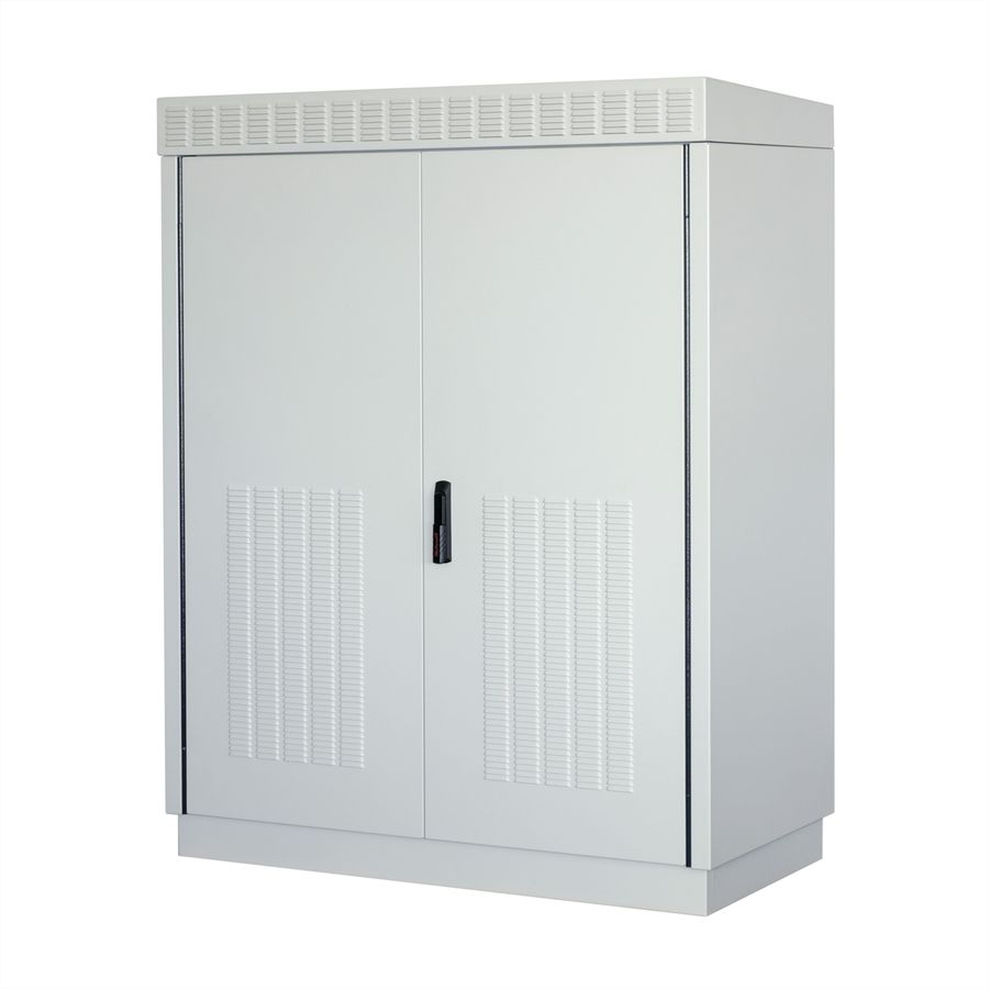 SCHROFF Mod. Outdoor-Schrank m. Doppeltür+Lüfter