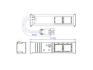 BACHMANN CONI 1xUK 90° 2xCM, Strom 0,2m GST18i3 Unitd Kingdom