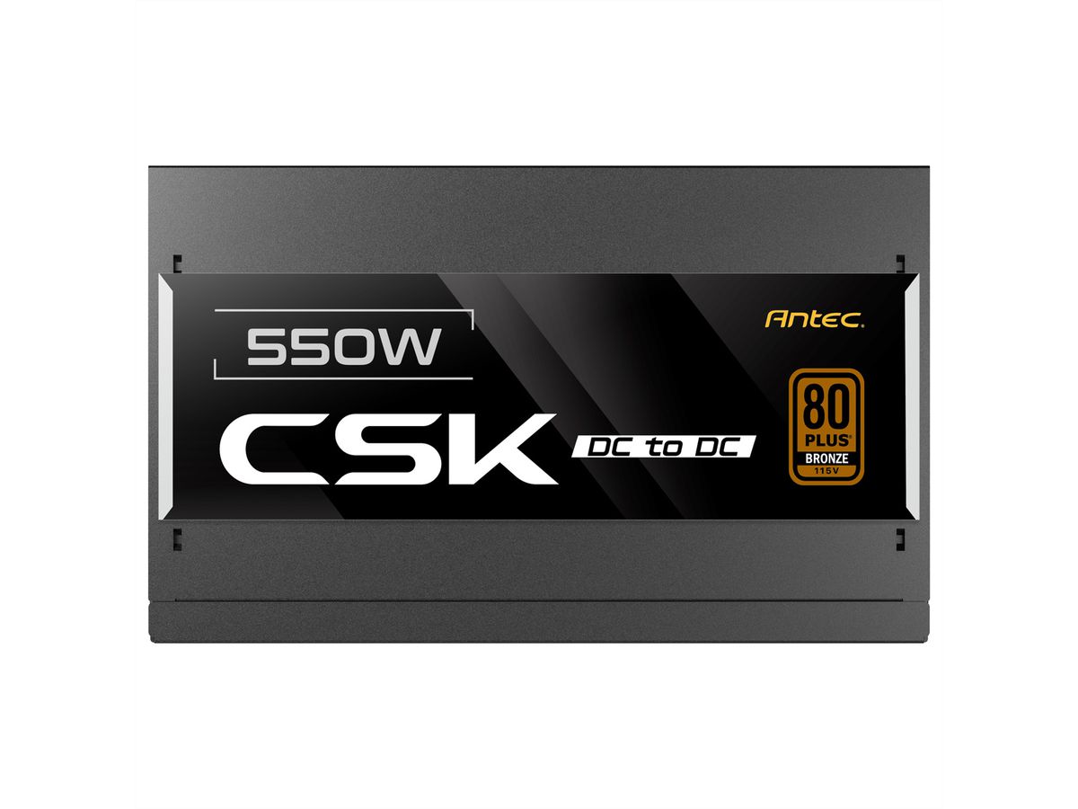 ANTEC CSK550DC PC Netzteil 550W ATX 2.52-kompatibel, schwarz