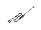 VALUE USB Typ C Split-Ladekabel, C - 2x C, ST/ST, max. 100W, schwarz, 1,8 m