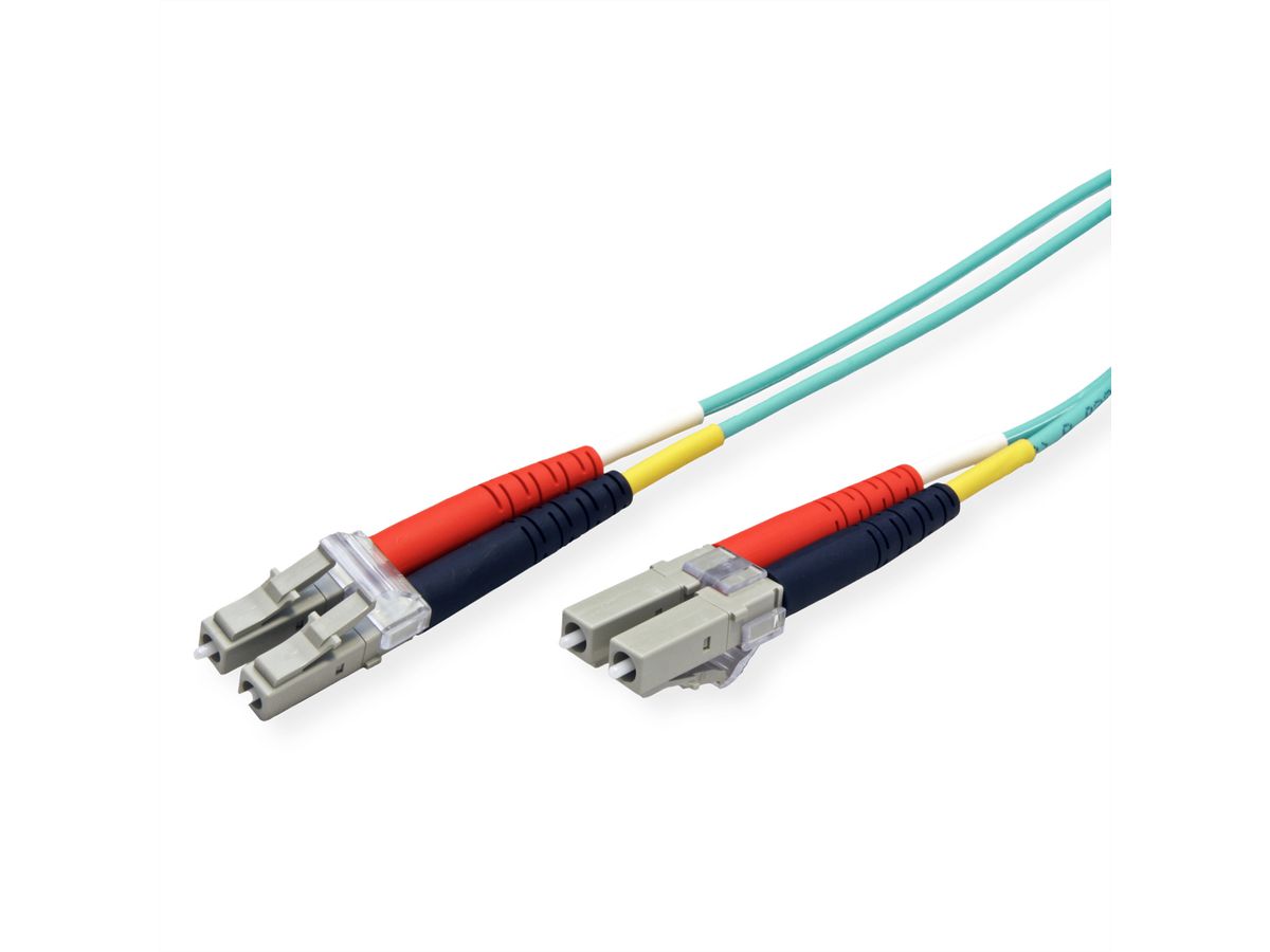 METZ CONNECT OpDAT Patchkabel, LC-D/LC-D OM3, 7 m