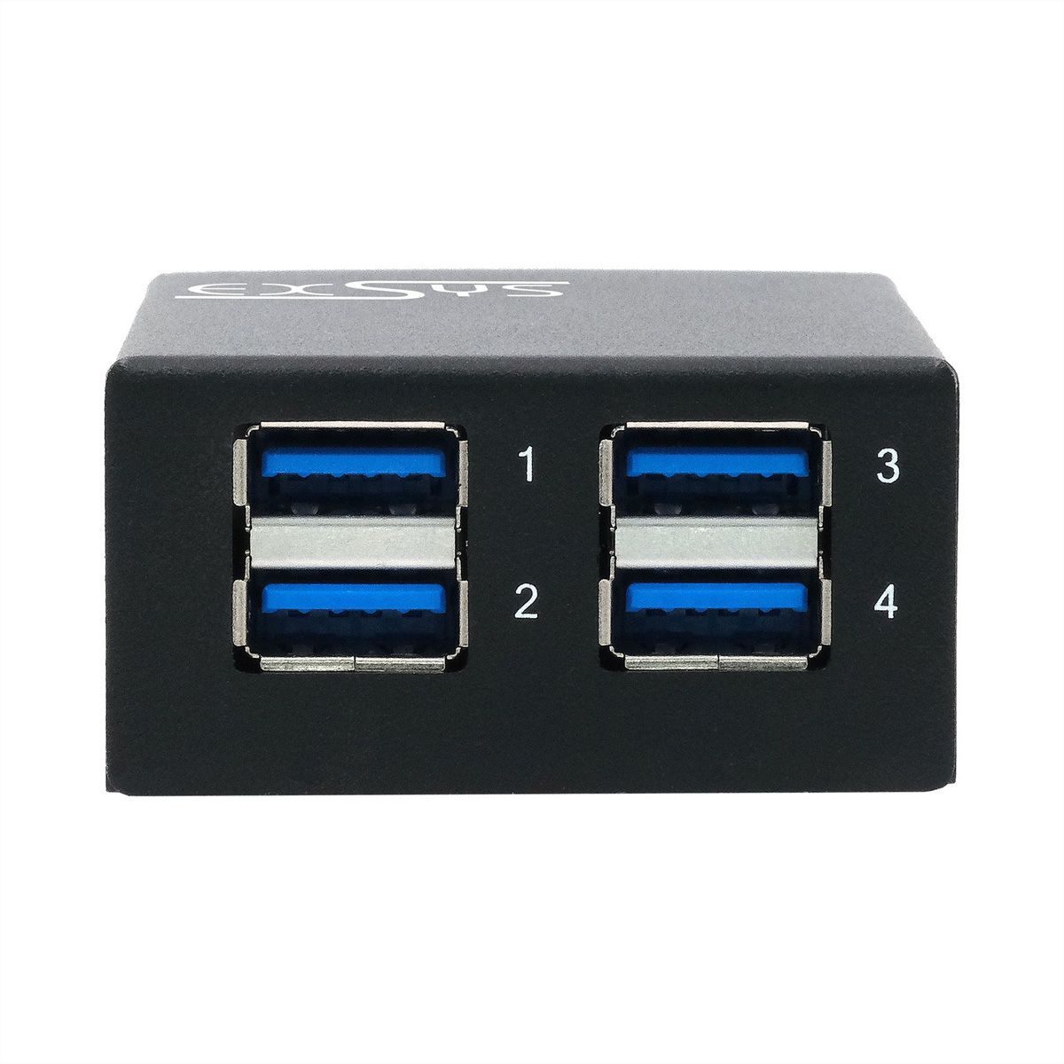 Exsys EX-11240HMS 4-Port USB 3.2 Gen 1 Hub