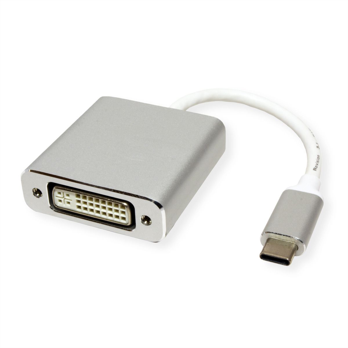 ROLINE Display Adapter USB Typ C - DVI