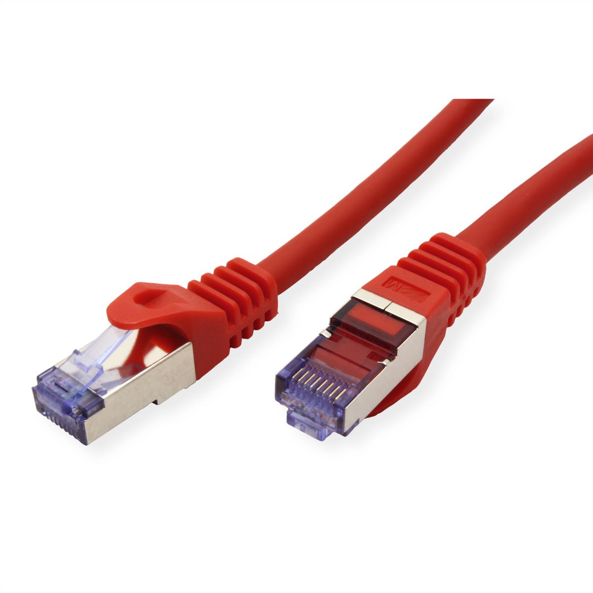 ROLINE Patchkabel Cat.6A S/FTP (PiMF), Component Level, LSOH, rot, 7,5 m