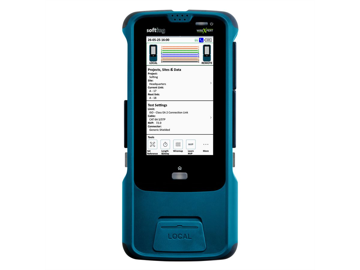SOFTING WireXpert MP C6A Cable Certifier
