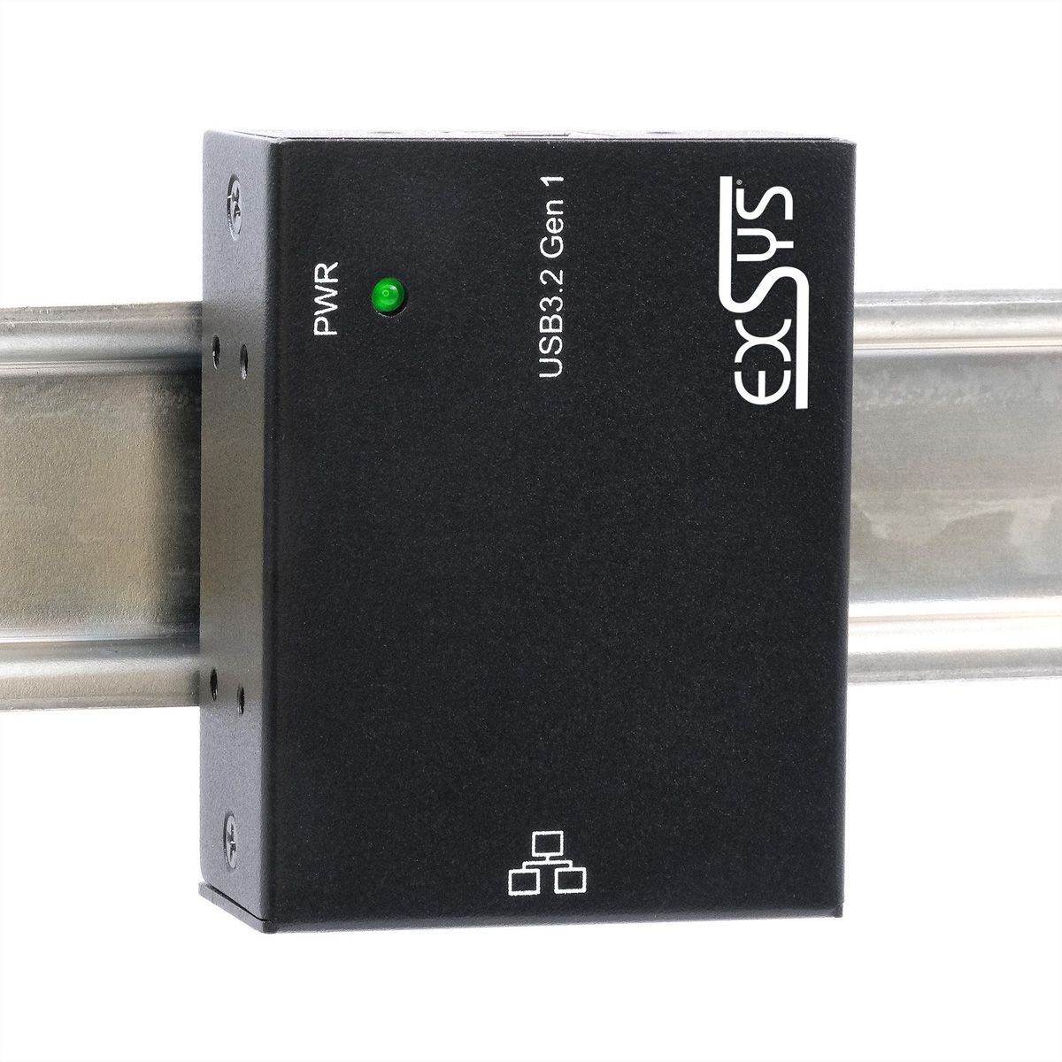 EXSYS EX-13021HMV USB 3.2 zu Ethernet 1Gigabit B-Anschluss