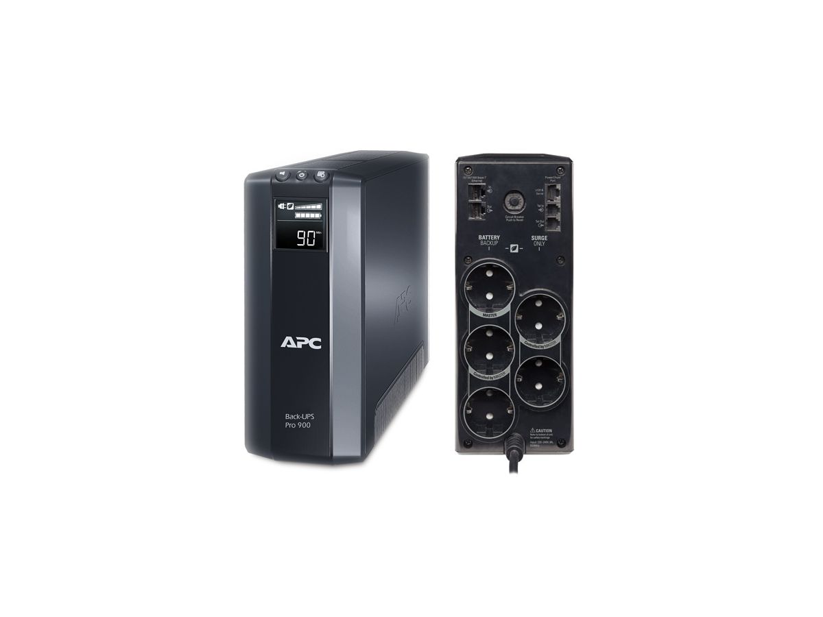 APC Power-Saving Back-UPS Pro 900, Schutzkontakt