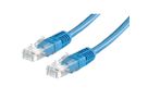 VALUE Patchkabel Kat.6 (Class E) UTP, blau, 7 m