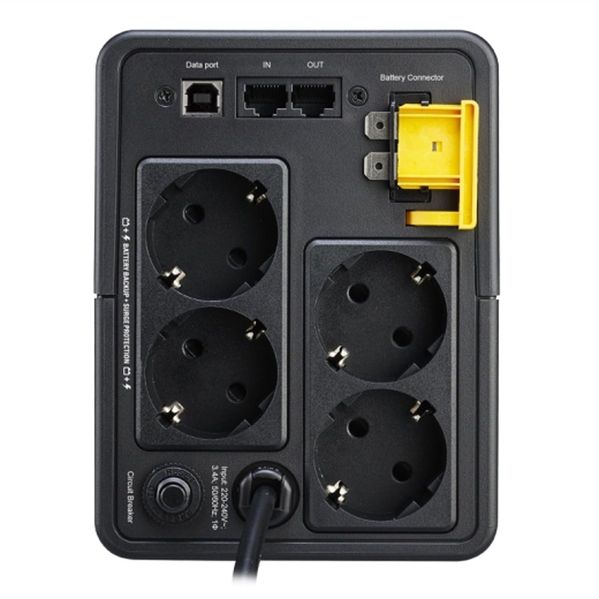 APC Back-UPS BX750MI-GR, Schutzkontakt