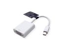 ROLINE Mini DisplayPort-VGA Adapter, Mini DP ST - VGA BU, Aktiv