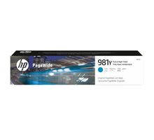 HP 981Y Cyan Original PageWide Druckerpatrone mit sehr hoher Reichweite
