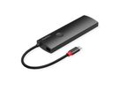 ROLINE USB 3.2 Gen2 Typ C Multiport Dockingstation, HDMI 4K60, 2x USB 3.2 Gen2, 1x USB C PD, 1x Gigabit Eth., 1x SD/microSD Card Reader