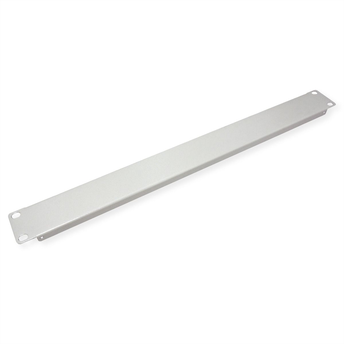 VALUE 19-Zoll-Blindplatte 1 HE, grau