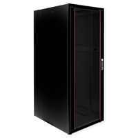 ROLINE 19-Zoll Netzwerkschrank Basic 42 HE, 800x1000 BxT Glastür schwarz