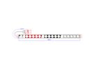 BACHMANN IT PDU ALU 0HE 15 x Schutzkontakt CEE 3x 16A rot