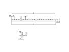 SCHROFF Leiterplatten-Stromschienen - LP-SCHIENE 1POL.4TE L210,2MM