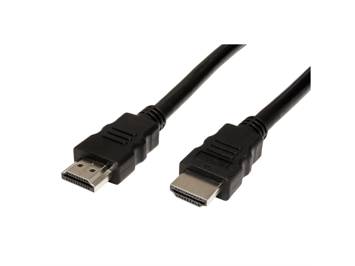 VALUE 4K HDMI Ultra HD Kabel mit Ethernet, ST/ST, schwarz, 2 m