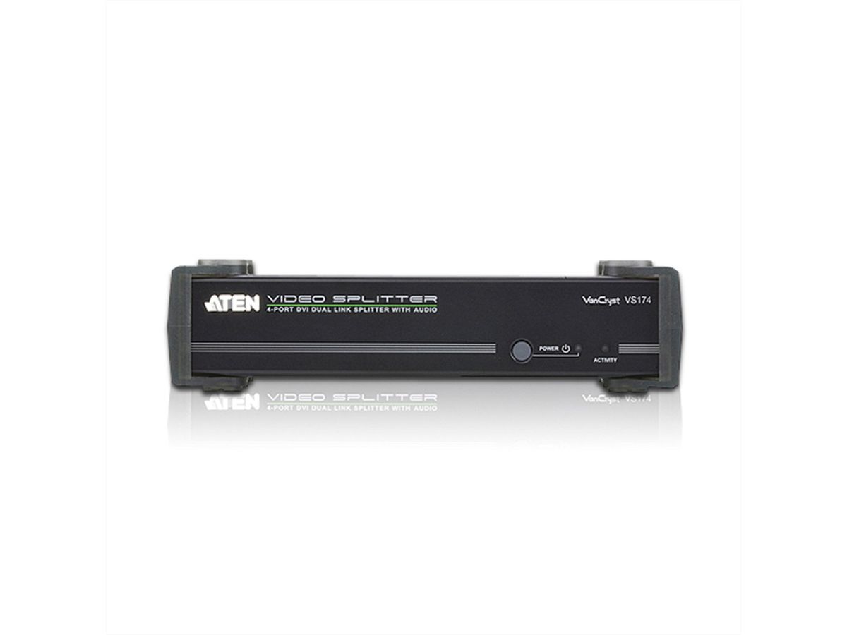 ATEN VS174 DVI Dual Link Video-/Audiosplitter, 4fach