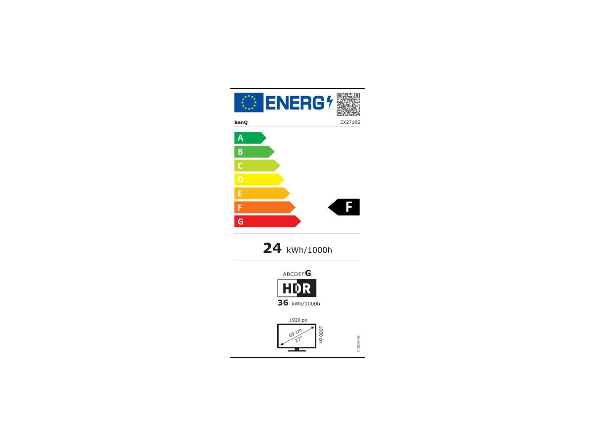 Benq EX2710S 68,6 cm (27 Zoll) 1920 x 1080 Pixel Full HD LED Schwarz