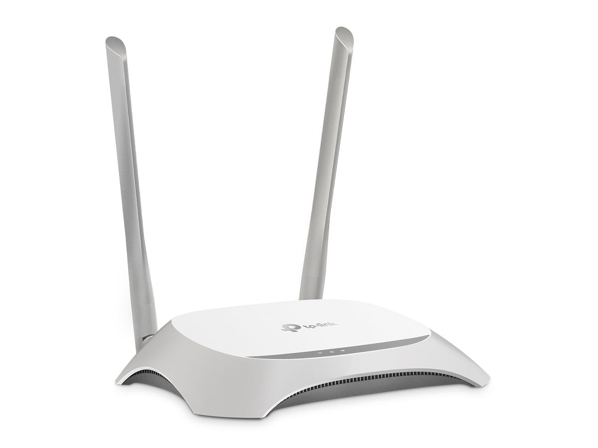 TP-Link TL-WR840N WLAN-Router Schnelles Ethernet Einzelband (2,4GHz) Grau, Weiß