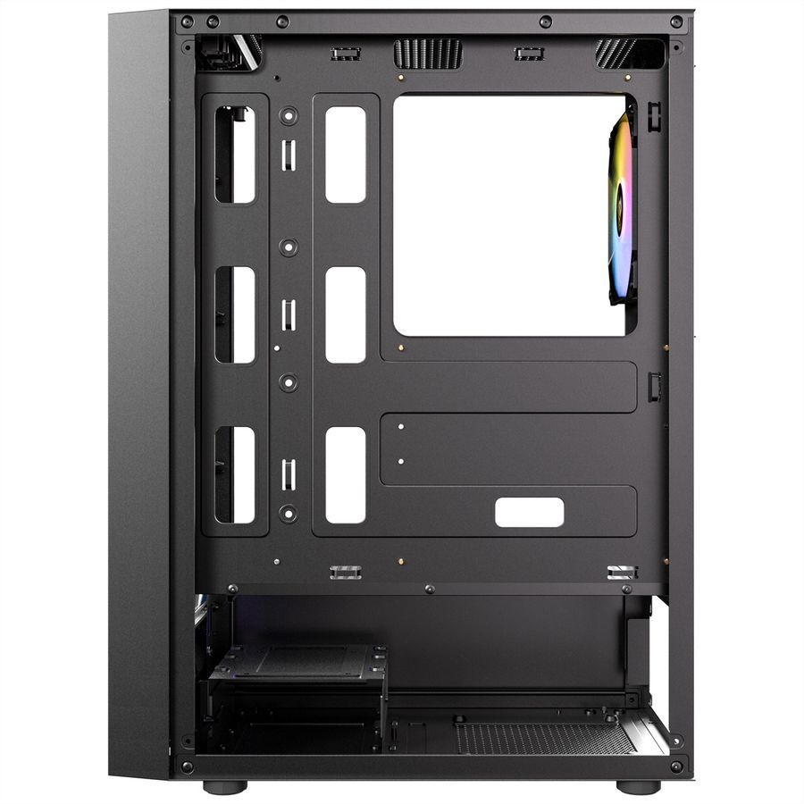 ANTEC AX27 RGB Elite PC Gehäuse Midi Tower Gaming ATX, schwarz