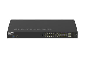 NETGEAR M4250-26G4XF-PoE+ Managed L2/L3 Gigabit Ethernet (10/100/1000) Power over Ethernet (PoE) 1U Schwarz