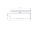 BACHMANN CONI HOLDER 6-fach schwarz RAL9005