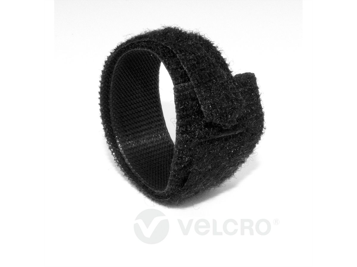 VELCRO® One Wrap® Strap 20mm x 150mm, 100 Stück, flammhemmend, schwarz